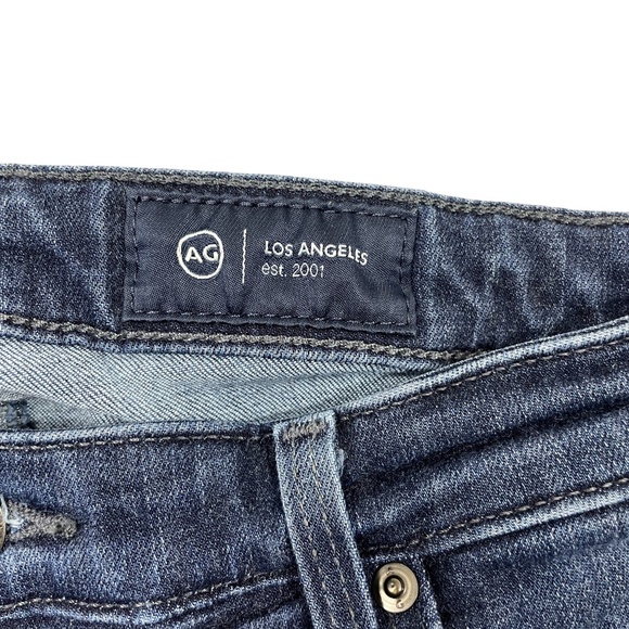 AG Adriano Goldschmied Jeans Leggings 28R Super Skinny‎ Zipper Denim Pockets - Picture 3 of 8